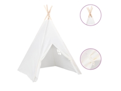 Tienda de campaña infantil VIDAXL Blanco Madera