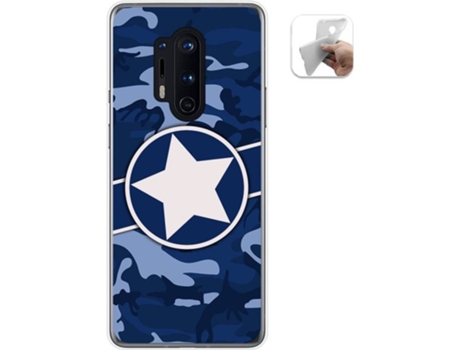 Carcasa OnePlus 8 Pro TUMUNDOSMARTPHONE Camuflaje 03 Multicolor