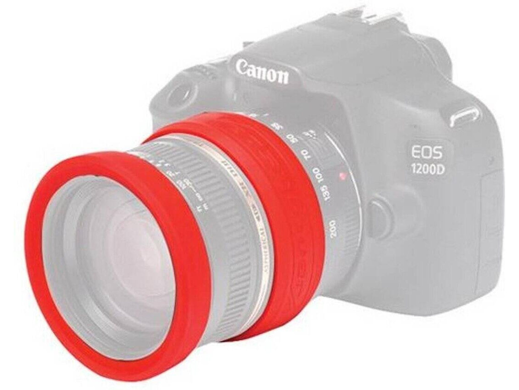 Anillos de protección para la lente EASYCOVER de 58 mm Rojo