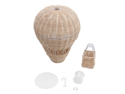 Globos aerostáticos Baok hechos a mano con exquisitos detalles de ratán, perfectos para decorar habitaciones infantiles y fiestas.