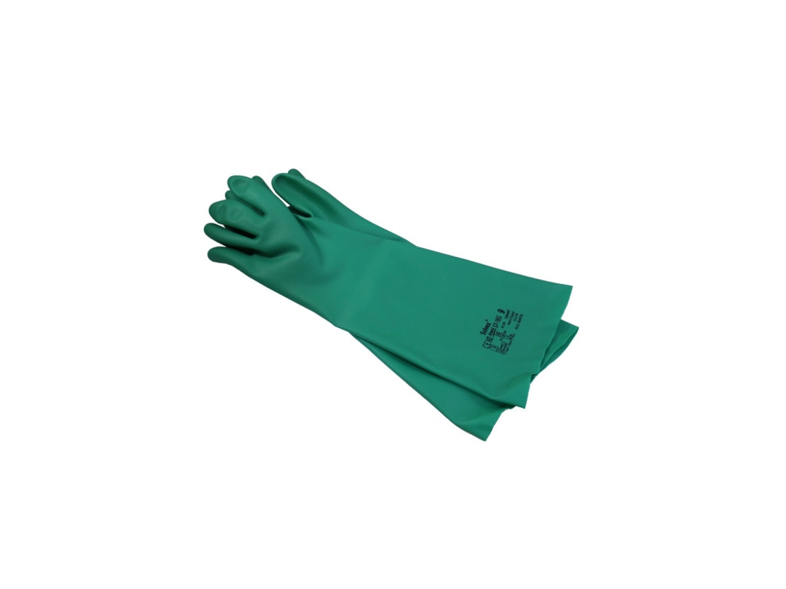 Guantes Ansell Solvex 37 185 Talla 10 (hasta el antebrazo)