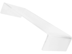 Soporte De Escritorio De Acrílico Transparente De 36 Cm Para Portátil, Monitor E Impresora.