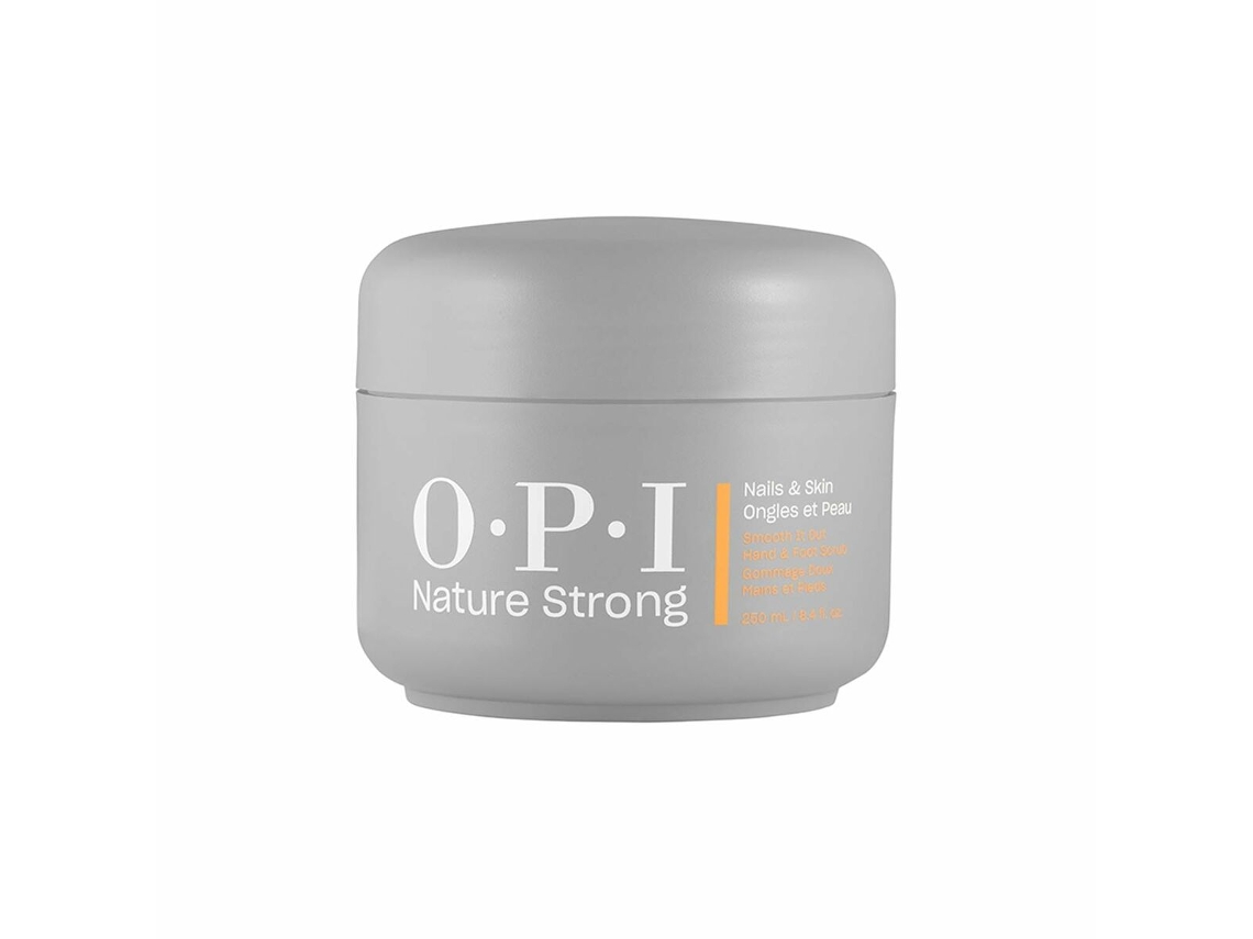 Crema de manos exfoliante fuerte Opi Nature 250 ml