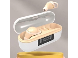 Mini auriculares inalámbricos Bluetooth Hengrongshen X999 con reducción de ruido y pantalla digital