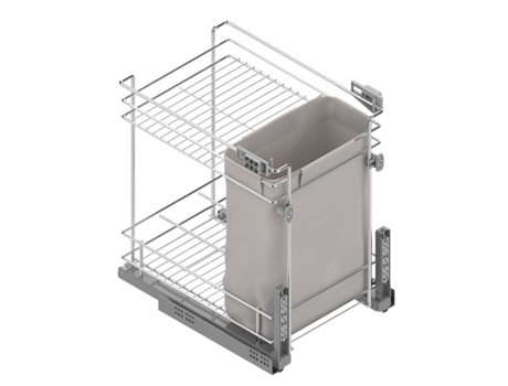 Botellero Panero Classic M300 Cromo Con Guia Oculta Ca Extracción Parcial 25Kg Sp16-19 MC