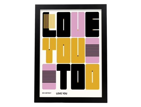 Póster NICNAC Love you too