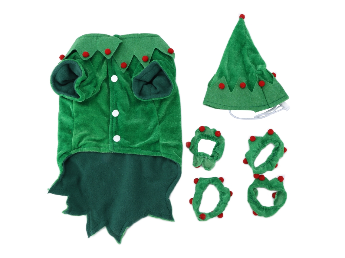 Rebe-roupas Fantasias divertidas para animais de estimação, macias e confortáveis. Fantasias de Natal para gatos e gatas.
