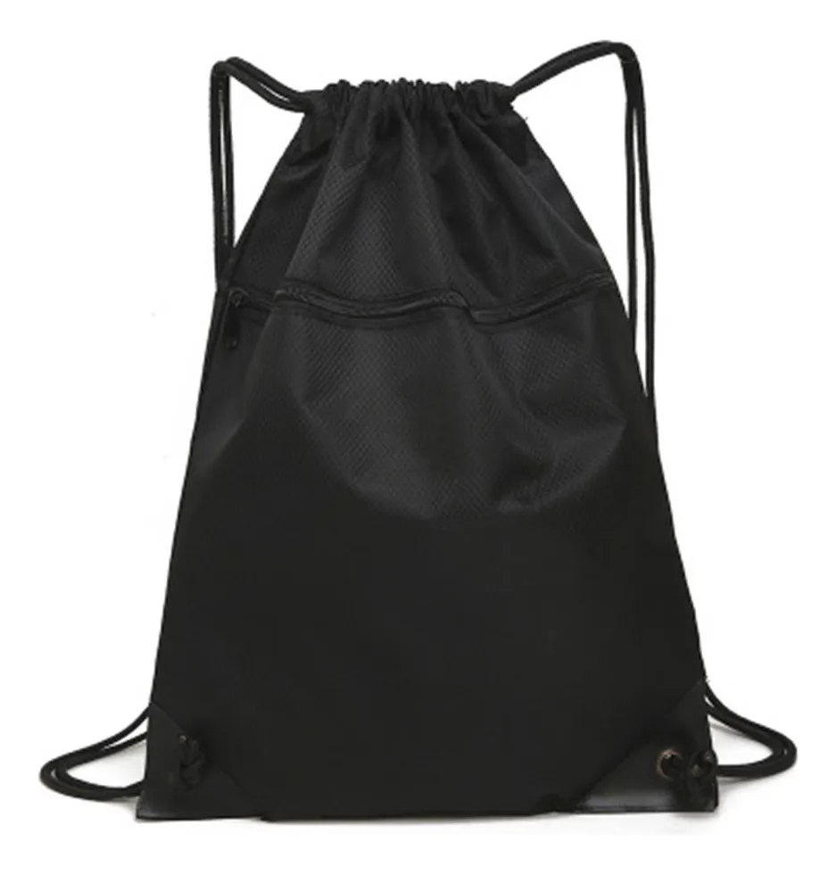Nueva mochila deportiva sencilla con cordón para hombres y mujeres Mochivayotoy