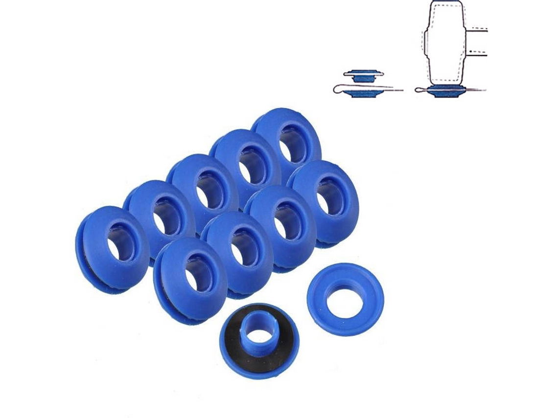 Set BENSON 10 Arandelas de Plástico para Toldos y Lonas