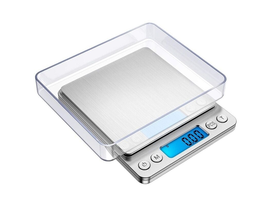 Báscula Digital Inteligente Para Alimentos Para Cocinas Modernas, 6 Unidades, Plataforma De Acero Inoxidable, Función De Tara, Sensor De Alta Precisió