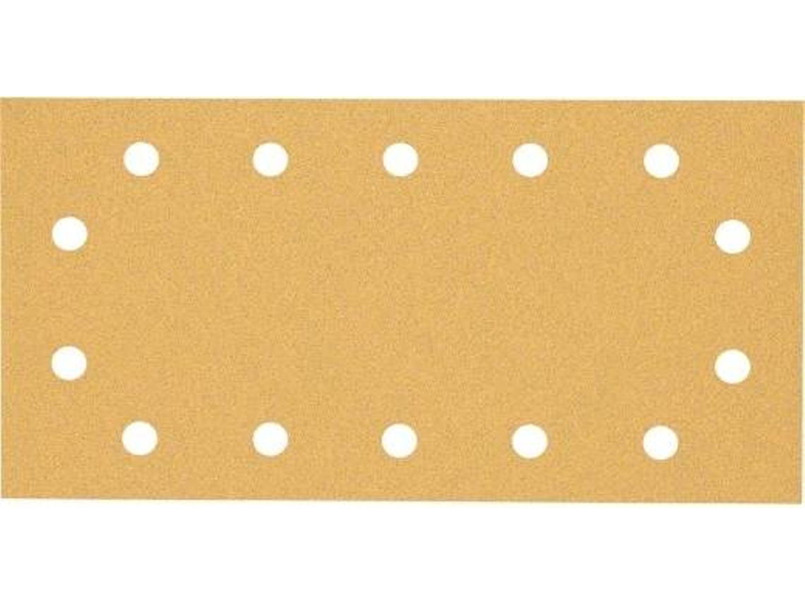 Lija BOSCH Expert C470 con 14 Orificios para Lijadoras Orbitales - 115x230 mm - G 80 - 50 Un