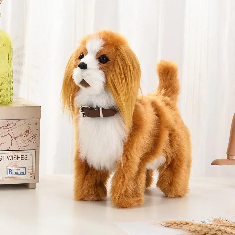 Juguete De Perro Robot Interactivo, Cachorro Electrónico De Peluche, Regalo Para Niños