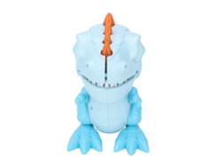 Ats-juego De Dientes De Dinosaurio Con Luces Y Efectos De Sonido Juguete De Morder Dedo Interactivo Dentista Azul