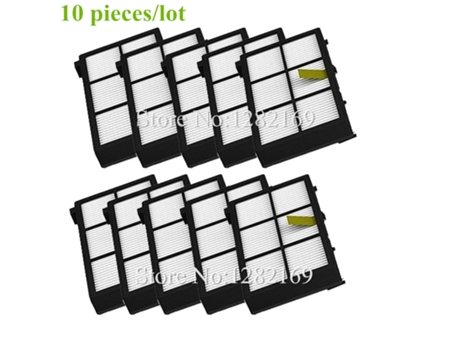 10 unids/lote accesorios de Robot aspirador piezas Kit de filtro Hepa reemplazo para Irobot Roomba 800 900 Series 870 880 980