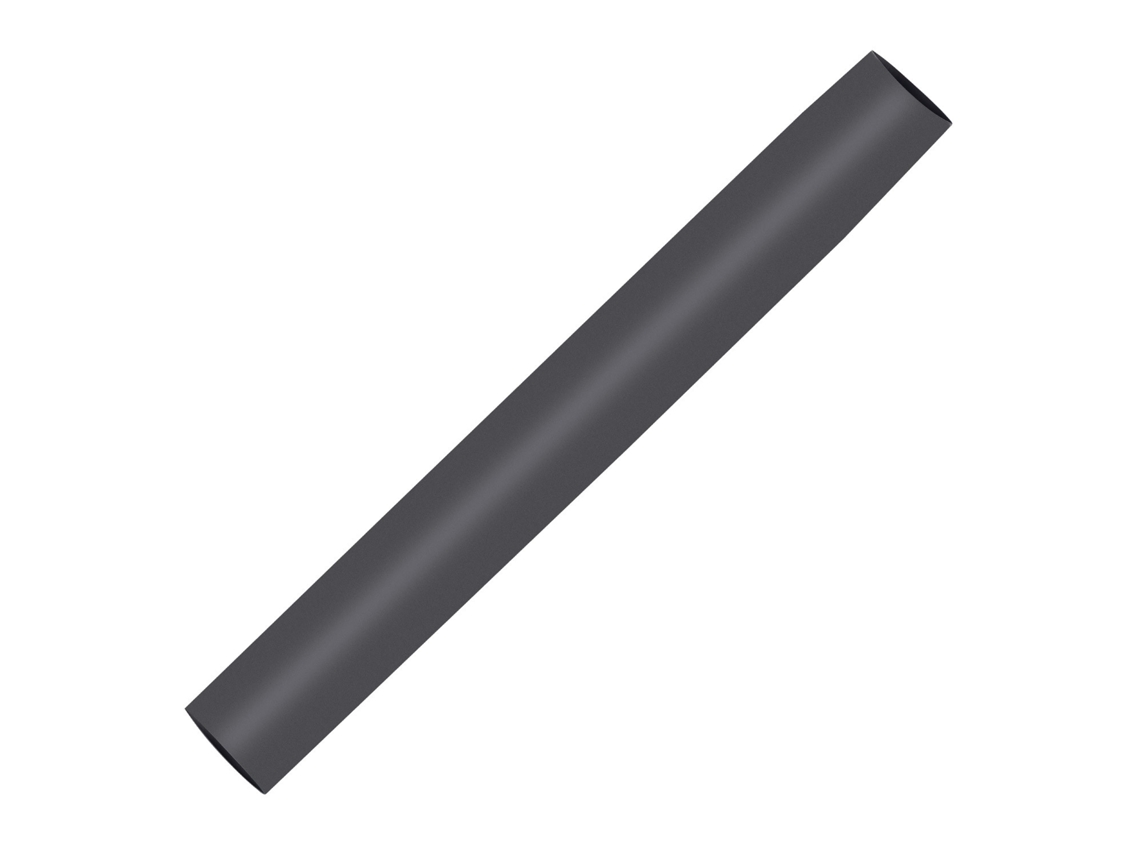 Tubo Termoretráctil Negro Contracción 3:1 80mm 1 metro