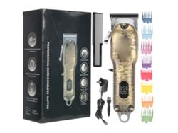 Afeitadora Eléctrica De Pelo Lcd Para Hombres, Tijeras De Barbería, Recortadora De Barba, 110-240v, Plug Us