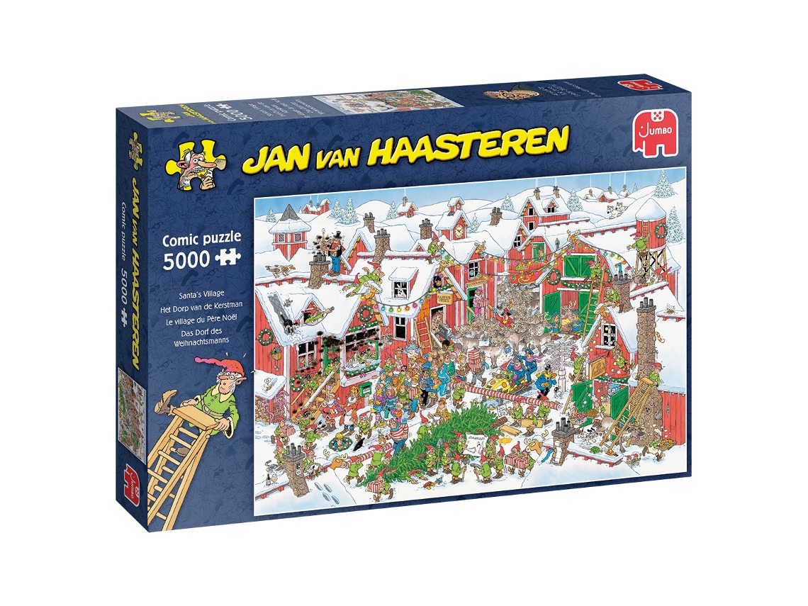 Puzzle Jan van Haasteren Santa's Village 5000pcs rompecabezas 5000 pieza(s) Navidad