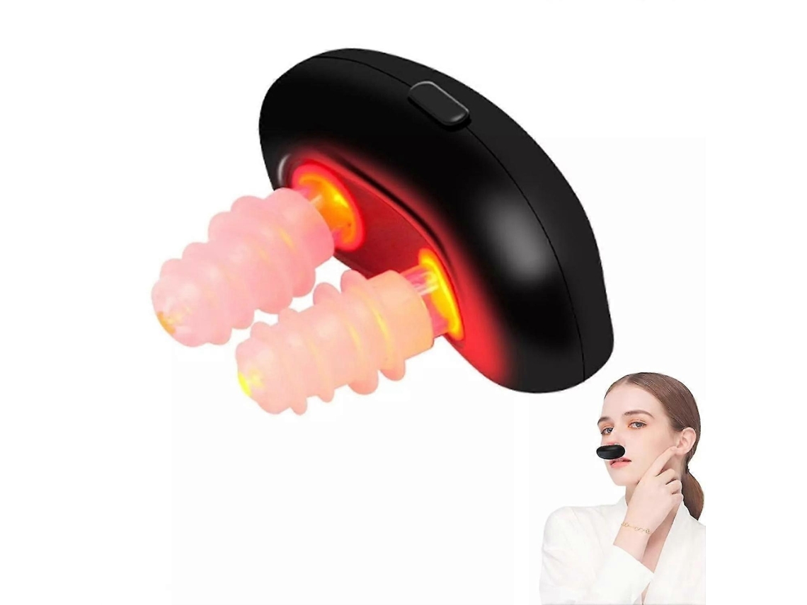 Dispositivo nasal inteligente portátil de infrarrojos para la rinitis y la arritmia. Terapia de luz roja para la rinitis y la arritmia.