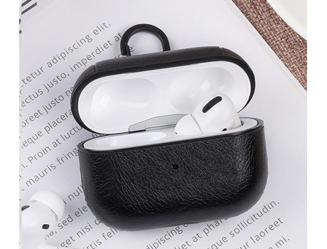 Estuche protector de lujo para Airpods de cuero Pu Pro[F]