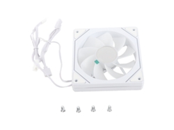Ventilador De Caja Argb Pwm De 120 Mm 800-2000 Rpm 4 Pines Sincronización Con Placa Base Rgb Ventilador De Refrigeración Silencioso Para Pc