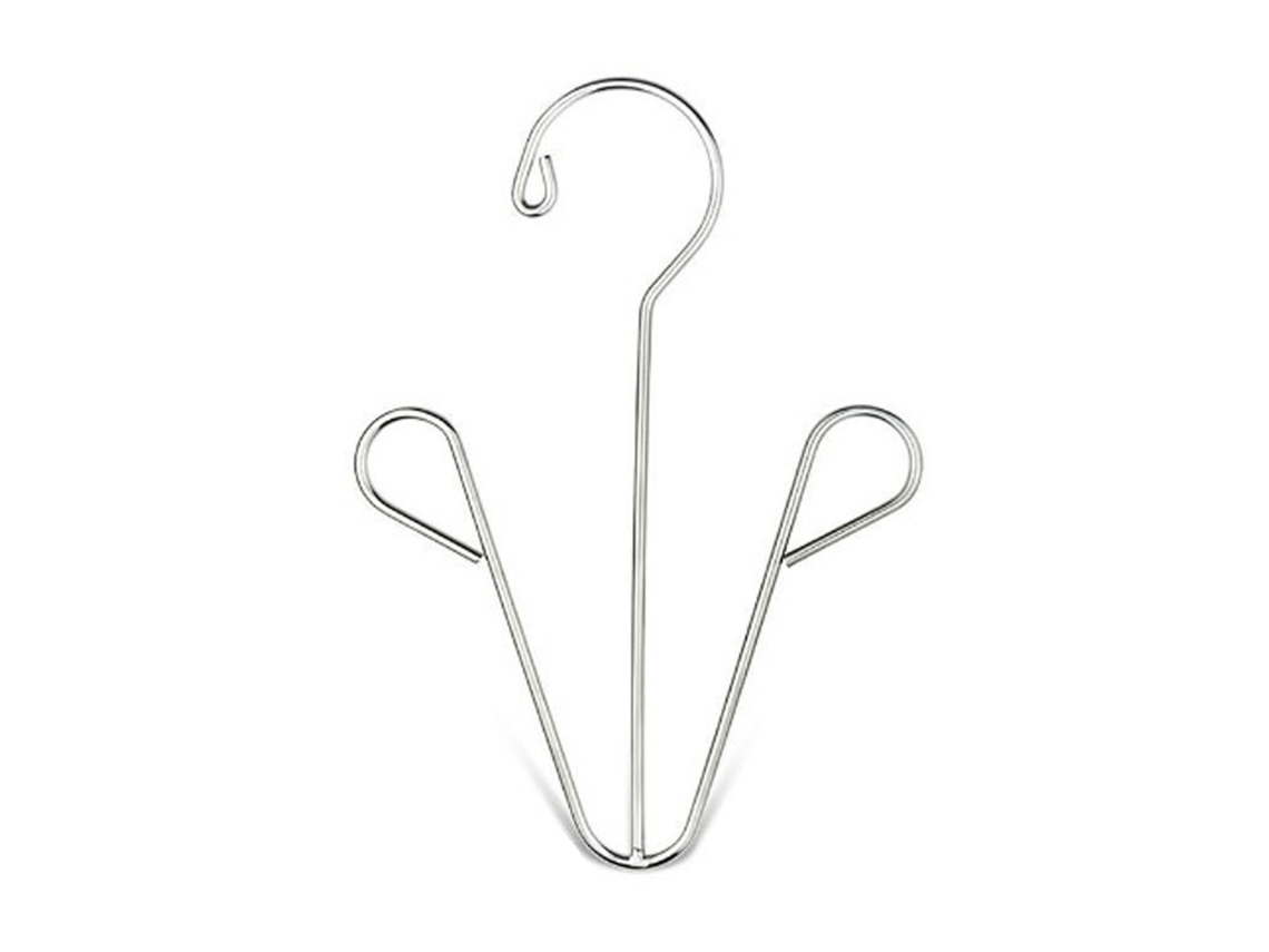 Secador De Zapatos Colgante Con Dos Ganchos, De Acero Inoxidable, Organizador Que Ahorra Espacio.