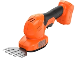 BLACK+DECKER BCSS18B-XJ - Tijeras cortacésped y arregla setos 18V sin cargador / batería