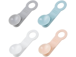 Juego de 4 fundas de almohada extra gruesas y elegantes en un cálido tono coral.