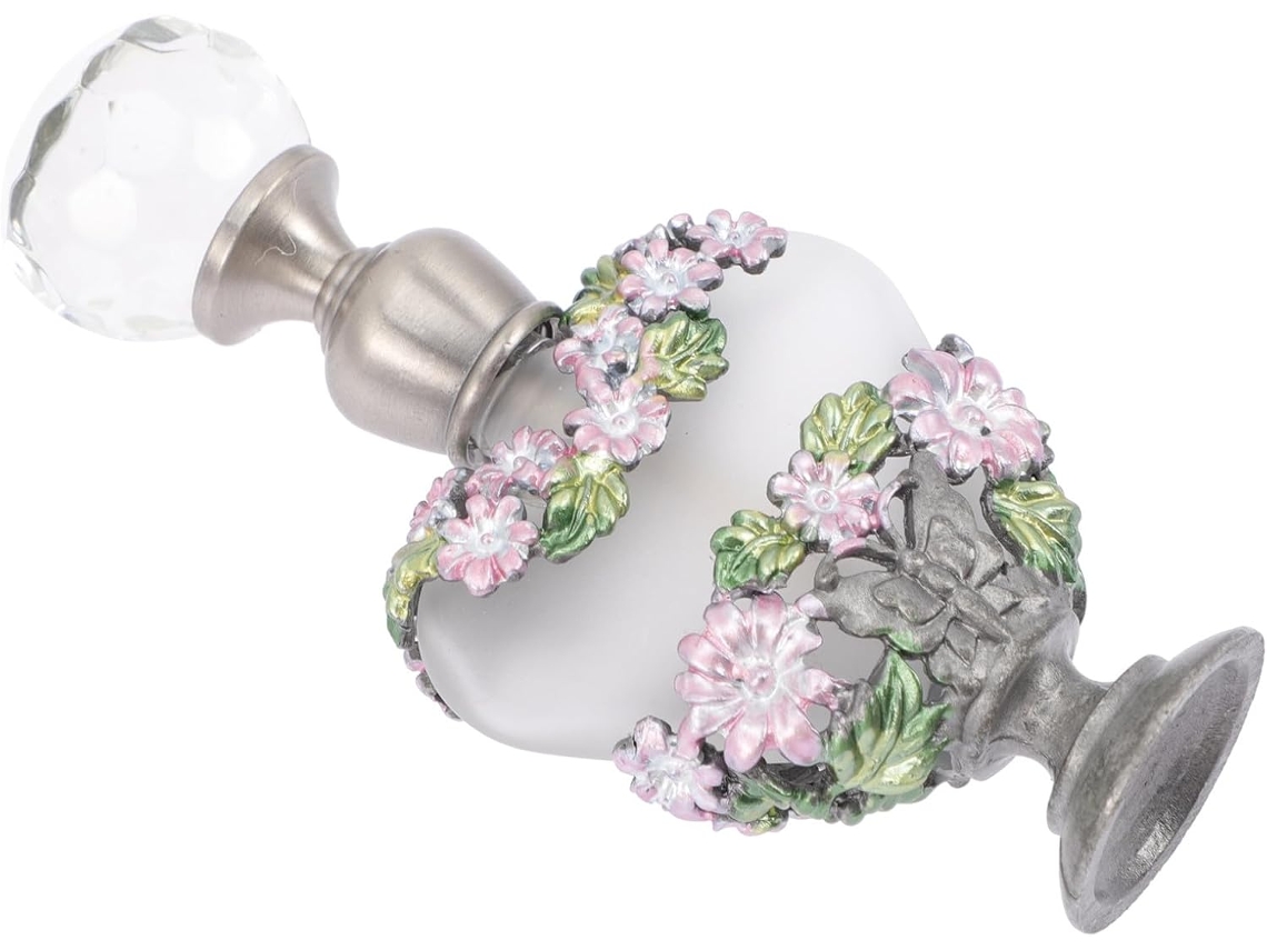 Frasco De Parfum Vintage En Verre Émaillé 5 Ml Contenant D’huiles Essentielles Recargable