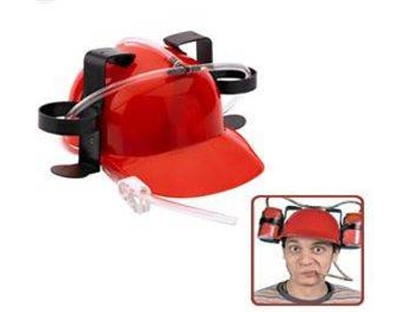 Casco con Soporte para Bebidas