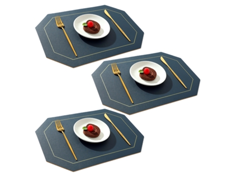 Tapete De Mesa Azul - Versatilidad Lavable - Fácil De Limpiar - Durabilidad JEIIBRZUI