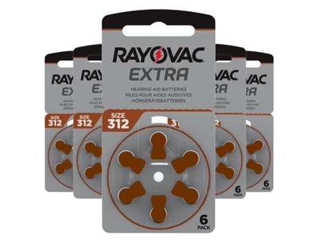 Pilas Para Audfonos Rayovac 312 5 Placas