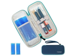 Estuche Insulina Isotérmico con 2 Bolsas Gel Frío y Cremallera