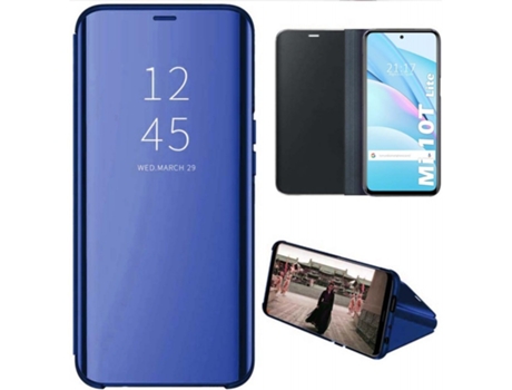 Carcasa Xiaomi Mi 10T Lite TUMUNDOSMARTPHONE Clear View Azul