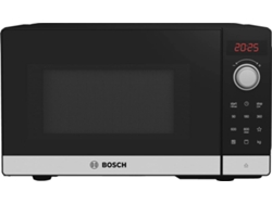Microondas BOSCH FEL023MS2 (20 L - con grill - Negro)