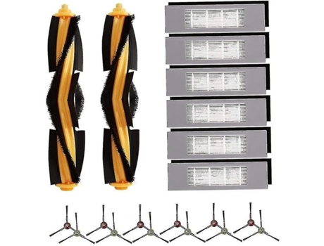 Accesorio Aspiradoras Universal Compatibilidad Push Side Brush Filtro Hepa ECOVACS T9 T8