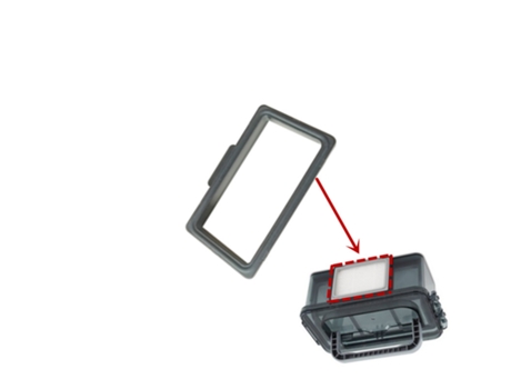 * marco de filtro Hepa para Midea Vcr15 Vcr16 Aspiradora Robótica piezas del filtro Accesorios