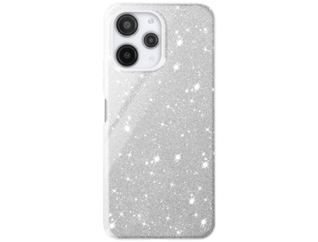 Funda para Xiaomi Redmi 12 AVIZAR Acrílico Plateado