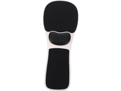 Reposamuñecas ergonómico de espuma viscoelástica para ordenador de escritorio, compacto y negro. Reposamuñecas ergonómico Gokoco (1 unidad)