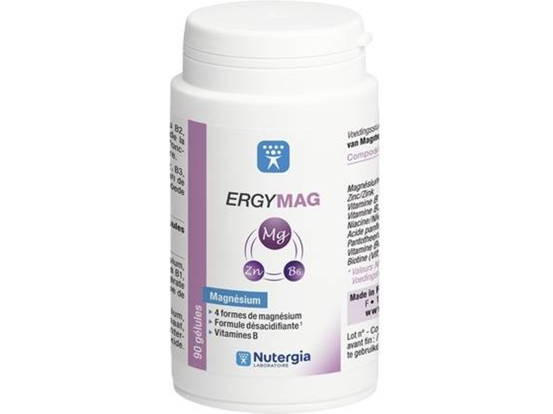 Complemento Alimentar NUTERGIA Ergymag (90 cápsulas)