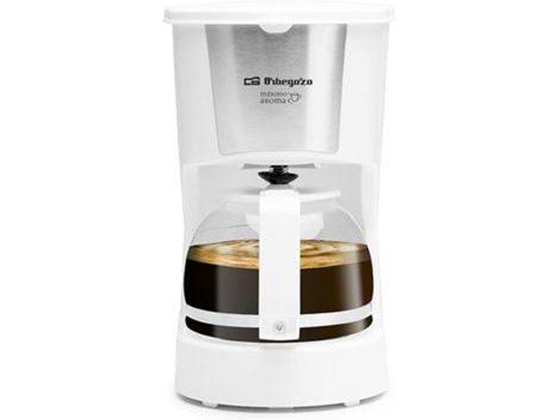 Cafetera Filtro ORBEGOZO CG 4106 (600 W - Blanco)