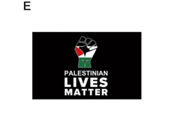 Pegatinas Con La Bandera Palestina (1/5 Unidades) Para Coche, Moto Y Casco (vinilo)