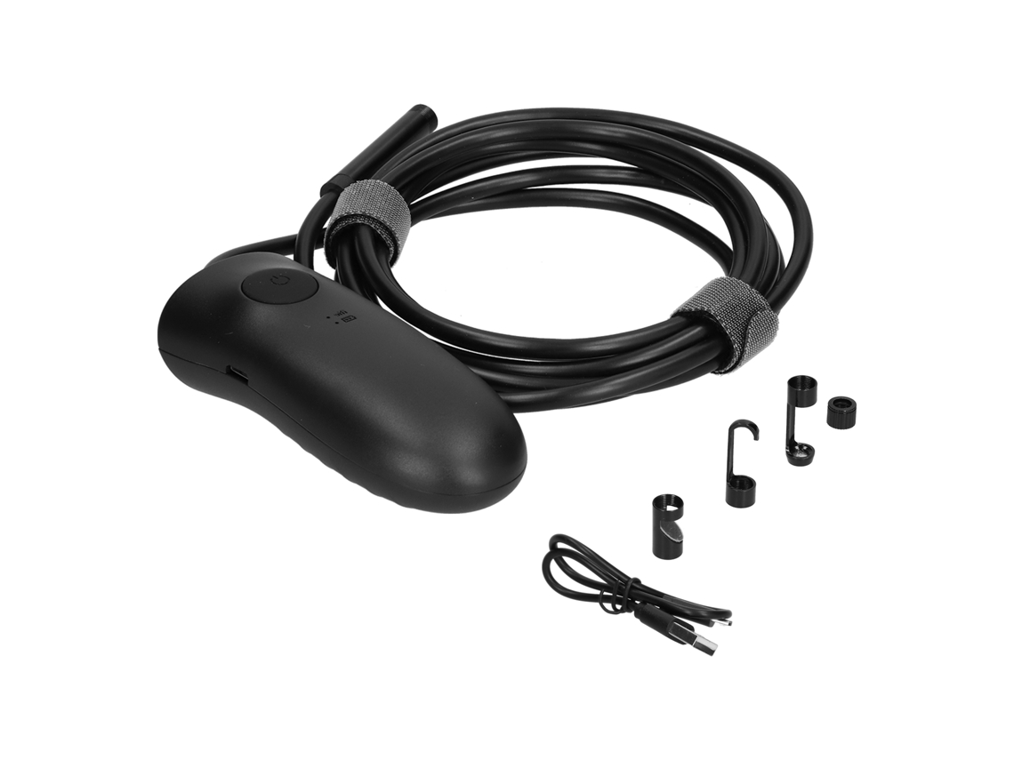 Endoscopio Wifi Hd802 Con Led De 500 W, Cable Semirrígido De 8 Mm, Resistente Al Agua Ip68, 3,5 M, Compatible Con Android E Ios.