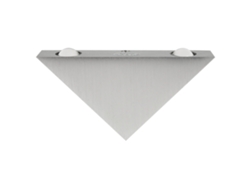 Rebe-lámpara De Pared Triangular De Aluminio 3w Led Moderna Decoración Hogar Interior Exterior Azul