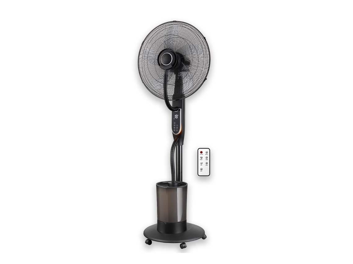 Ventilador nebulizador BRIVOLT de 100 W y 5 litros.