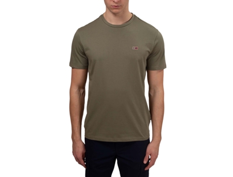 Camiseta de Hombre NAPAPIJRI Verde (XL)
