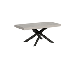 Mesa extensible 140/244x90 cm Volantis Premium Cashmere Patas Antracita Itamoby