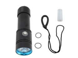 Rebe-linterna De Buceo 5000lm 4 Modos Submarina Ipx8 Impermeable Luz Blanca Linterna Led Para Snorkel Y Buceo