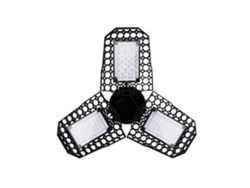 Lámpara Led Para El Cultivo De Plantas, Invernadero Plegable Con Tres Hojas Deformables Para Plantas De Interior.