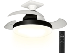 Ventilador De Techo Con Control Remoto Y Luz, Ventilador Iluminado Con Control Remoto