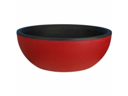 Maceta Riviera Granite Ø 40 cm Rojo